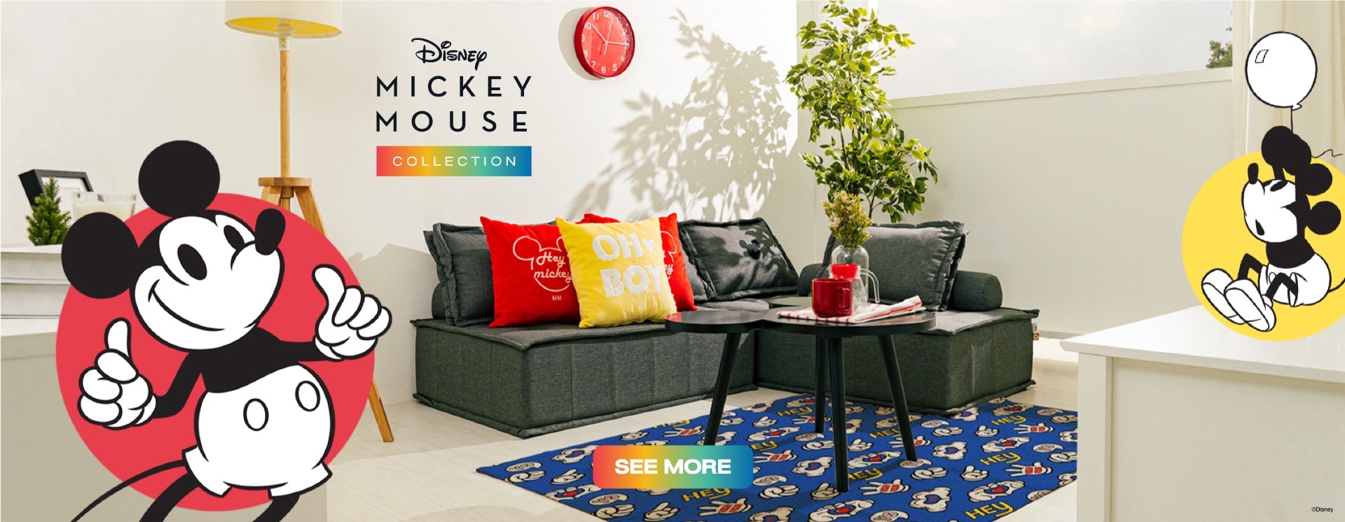 大特価別注完売限定新品MICKEY MOUSE デザイン バスケット